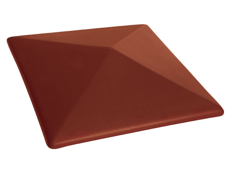 Колпак для столбов забора King Klinker 06 Нота цинамона, 445x445x90 мм