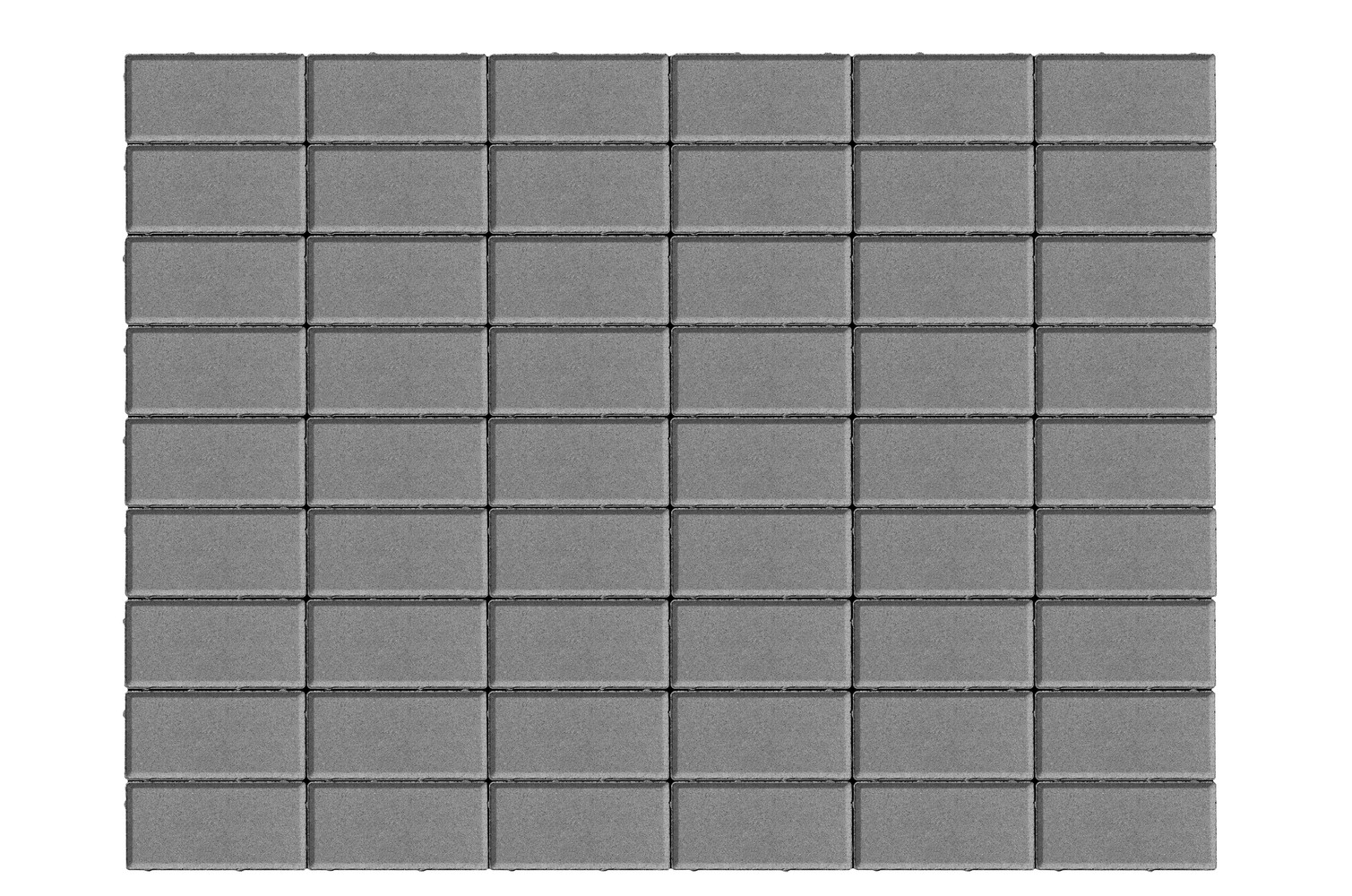 ТРОТУАРНАЯ ПЛИТКА BRAER II ПРЯМОУГОЛЬНИК СЕРЫЙ (200Х100Х60)